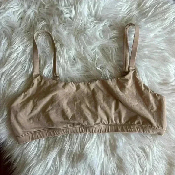 SKIMS Fits Everybody Scoop Bralette – Clay, XL - Picture 11 of 14